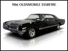 1966 Oldsmobile Starfire Hot Rod In Black New Metal Sign 9x12 Ships Free 1966 Oldsmobile Starfire Hot Rod In Black New Metal Sign 9x12 Ships Free