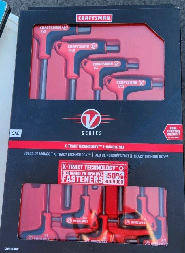 CRAFTSMAN V-SERIES Hex Key Allen Set, SAE, 9 Piece (CMHT26162V) - Image 2 of 3