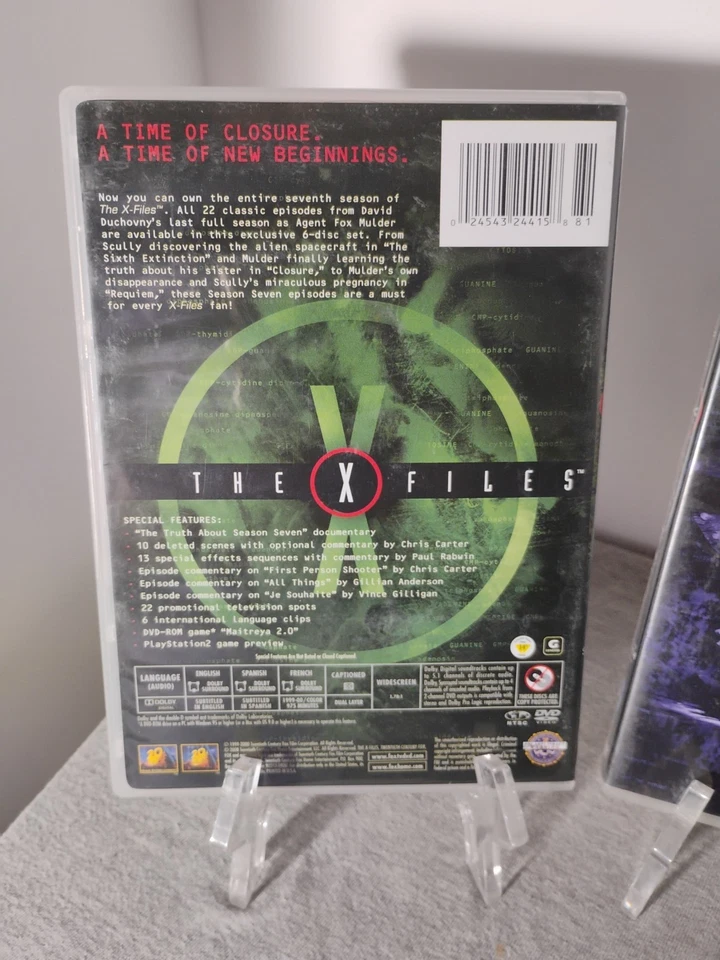 The X Files Seasons 7-9 (7 8 9) DVD Sets *PRE-OWNED* 1999-2002 - Image 3 of 4