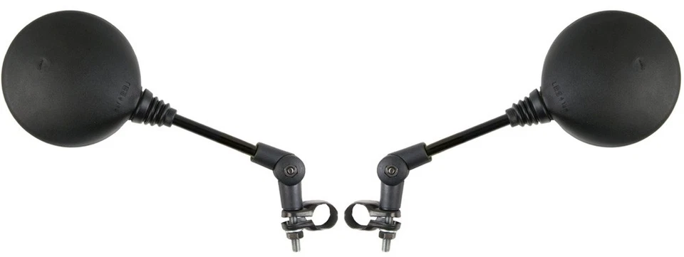 2x Götz M8 E141-set Rétroviseurs Enduro Supermoto Noir Pliables E-Prüfzeichen - Photo 1/4