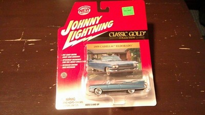 2003 Johnny Lightning Classic Gold Collection  1959 Cadillac ElDorado Blue  #AP