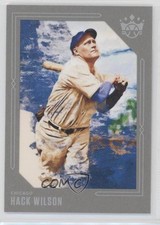 2020 Panini Diamond Kings Gray Frame Hack Wilson #40 HOF ii1