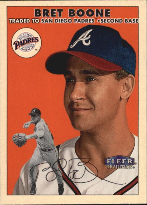2000 Fleer Tradition Glossy Baseball Card #31 Bret Boone