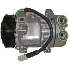 Klimakompressor 12 V Ø 119 mm MAHLE passend für u.a. PEUGEOT 406