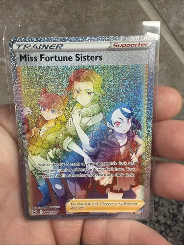 Miss Fortune Sisters (Secret) Secret Rare SWSH11: Lost Origin 209/196
