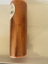 NEW SPARKLING ORANGE POLY MESH 10  X 30 FOOT CRAFTS DECORATING
