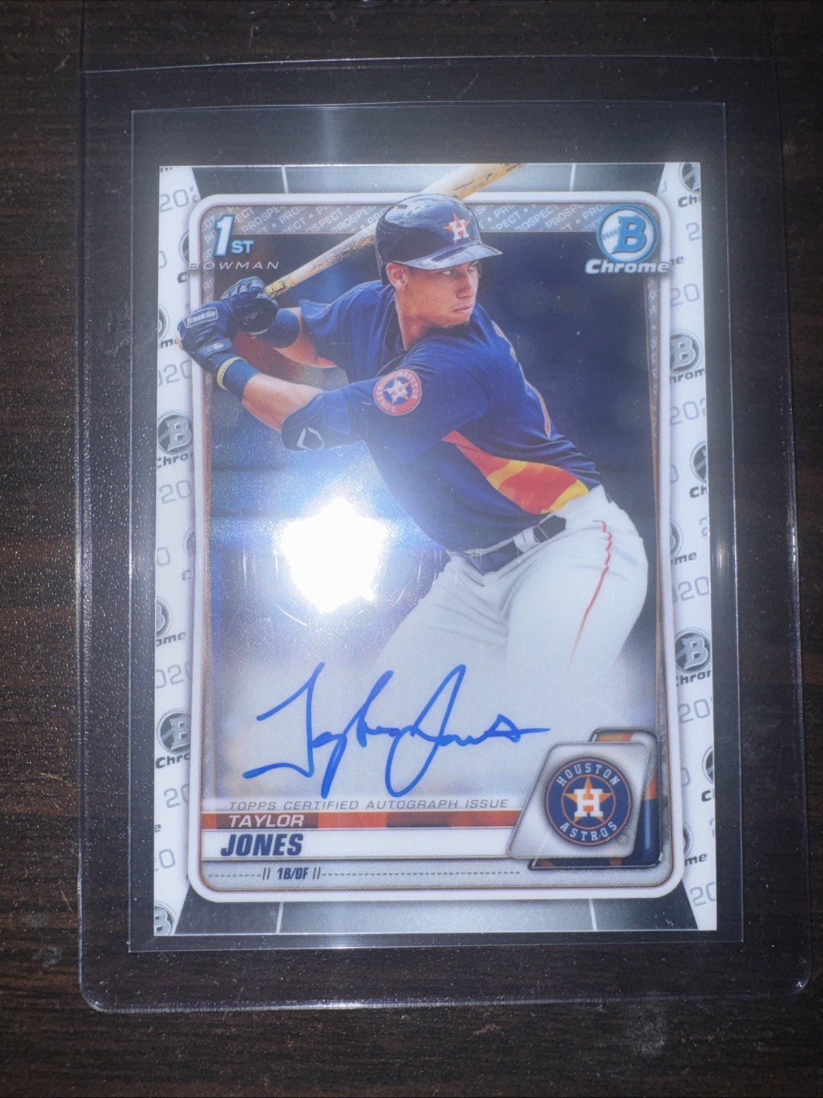 2020 Bowman Chrome - Prospect Autographs Taylor Jones #CPA-TJ (AU, RC)