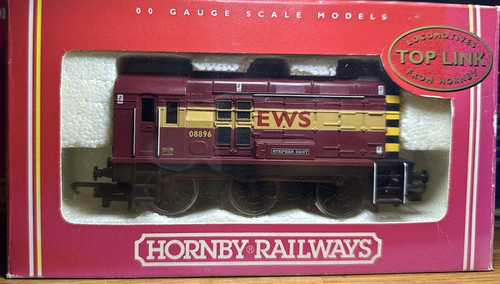 HORNBY R.2111 E.W.S 0-6-0 CLASS 08 #08896 DIESEL "STEPHEN DENT" | Condition: Used