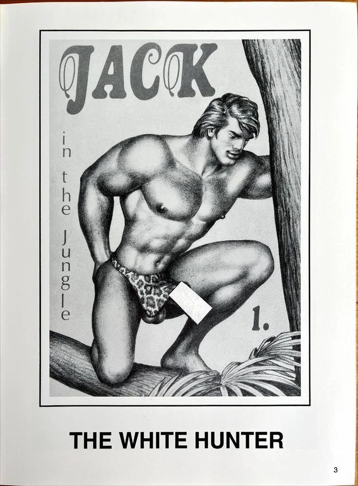 Tom of Finland - Jack & The Jungle, Volumes 1, 2, & 3  illustrated gay storybook - Image 2 of 4
