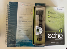 Echo 4GB Factory packed/New Smartpen livescribe 3 Subject Livescribe Notebook