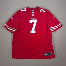 Authentic SF 49ers NFL On Field Jersey 7 Colin Kaepernick XL Nike Stitched Name