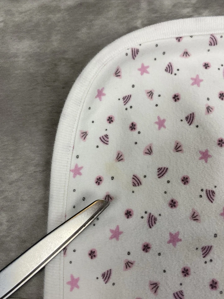 Manta bebé BABY GAP vintage 2000 conchas de mar pez estrella playa tema y2k Foto 4 de 4