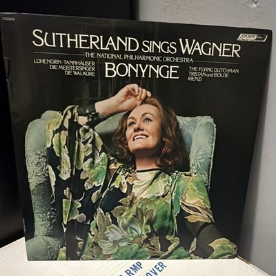 Joan Sutherland Sutherland Sings Wagner LP London ffrr Stereo 1978 OS 26612