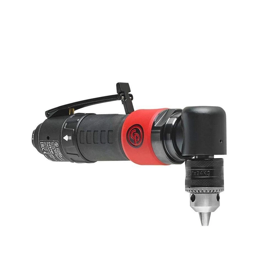 CP879C - Air Power Drill, 3/8 Inch (10 mm), Keyed Chuck, Angle Handle, 0.35 H... - Image 2 of 4