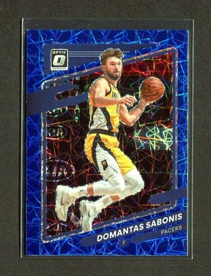 2021-22 Panini Donruss Optic - #94 Domantas Sabonis [Blue Velocity Prizm]