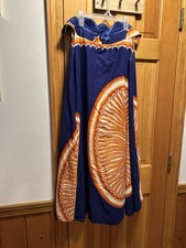 African Pagne Dress,size Medium, Cameroon, Tribal, World, Culture, Wax Printed