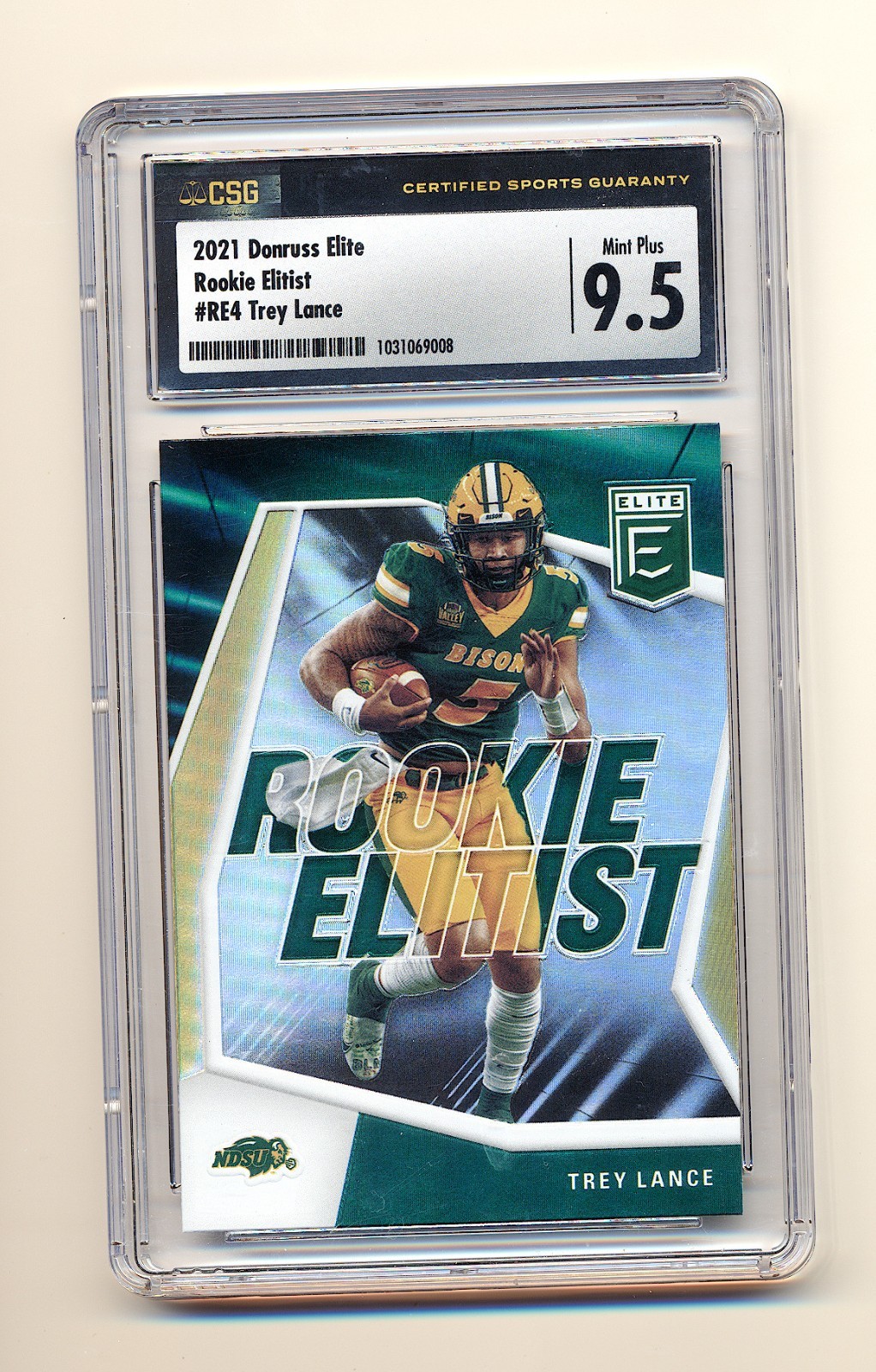 Trey Lance Panini Donruss Elite Rookie Elitist #RE4 Base