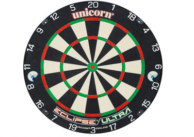 Unicorn Eclipse Ultra Steel Tip Dartboard - BRAND NEW