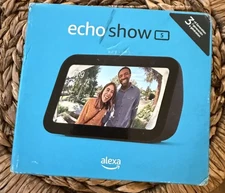 NEW Amazon Echo Show 5 Smart Home Display with Alexa Charcoal New