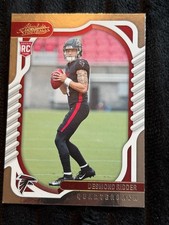2022 Panini Absolute Football Rookie Card Desmond Ridder Atlanta Falcons No. 104