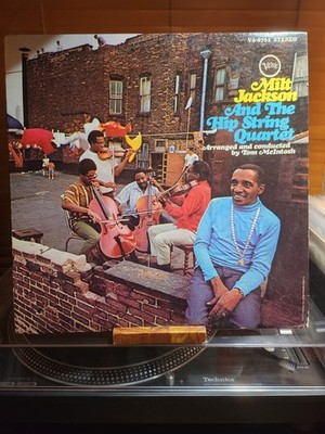 Milt Jackson And The Hip String Quartet, 1968 1st Verve, V6-8761, VG+/VG+