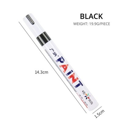 Waterproof Permanent Paint Marker Pen Ink Car Tire Tread Rubber Metal Mechanic