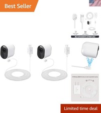 25ft Outdoor Magnetic Charging Cable with Fast Adapter - Compatible with Arlo