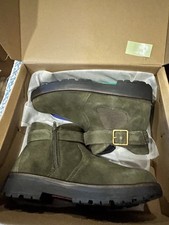 OrthoFeet Womens Boots Scarlett Wide 8D Olive Green  NIB #93002 New / Never Worn