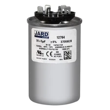 30+5 uf/MFD 370 VAC volts Round Dual Run Capacitor 50/60 Hz - Lot-1