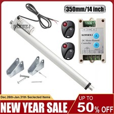 Heavy Duty 14" Linear Actuator 330lbs W/ Wireless Controller Windows Opener Door
