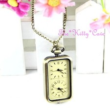 En Laiton Vintage Effet Double / Jumeau Heure Deux Cadran Horaire Montre