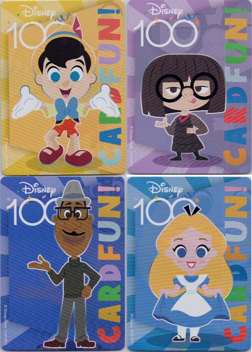 2023 Disney 100 Card Fun Joyful Rainbow Base Cards - You Pick | eBay