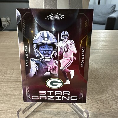 Jordan Love 2023 Panini Absolute Football Star Gazing #SG-8