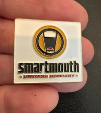 Smartmouth Brewing Company Lapel Pin Smart Mouth Beer