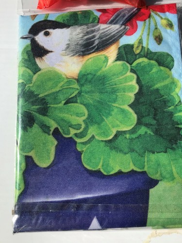 Spring GARDEN FLAG Chikande 12.5 X 18 ( VIBRANT COLORS Made in the USA - Picture 2 of 4