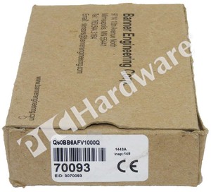 New Banner Q60bb6afv1000q Q60 Series 2m Range Adjustable Field
