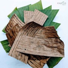 DRIED BANANA LEAVES ORGANIC Anti Bacteria / Fish Aquarium 100g FREE SHIPPING