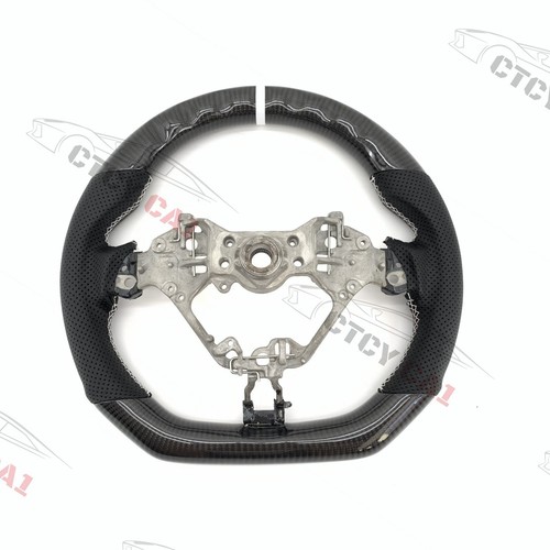 Custom matte Carbon Fiber Steering Wheel For 17-25 TOYOTA 86 GR86 BRZ/LED on top - Bild 9 von 9