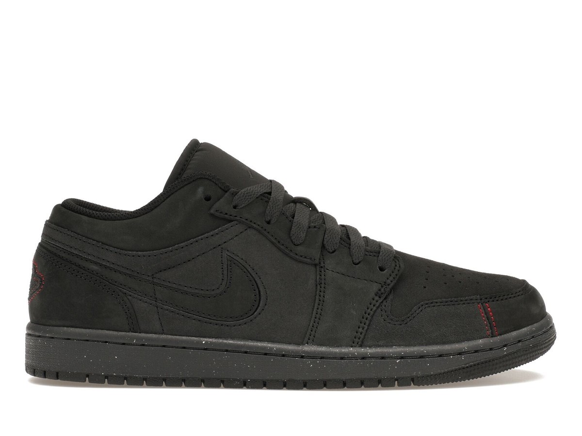 Air Jordan 1 SE Craft Low Dark Smoke Red - FD8635-001 Men's Shoes