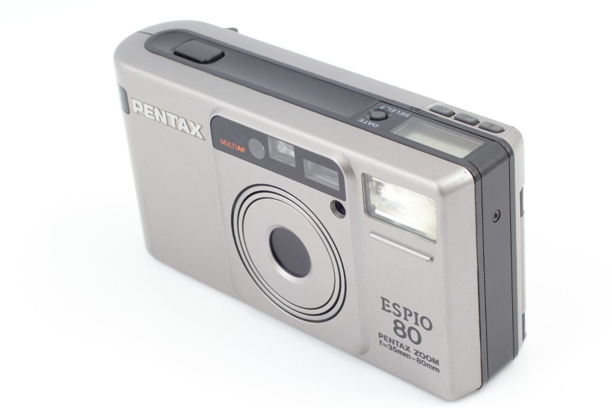 💥Near MINT w/Strap] PENTAX ESPIO 80 Point & Shoot Film Camera