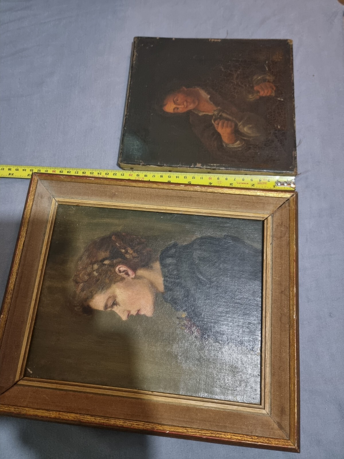 antique oil painting eBay