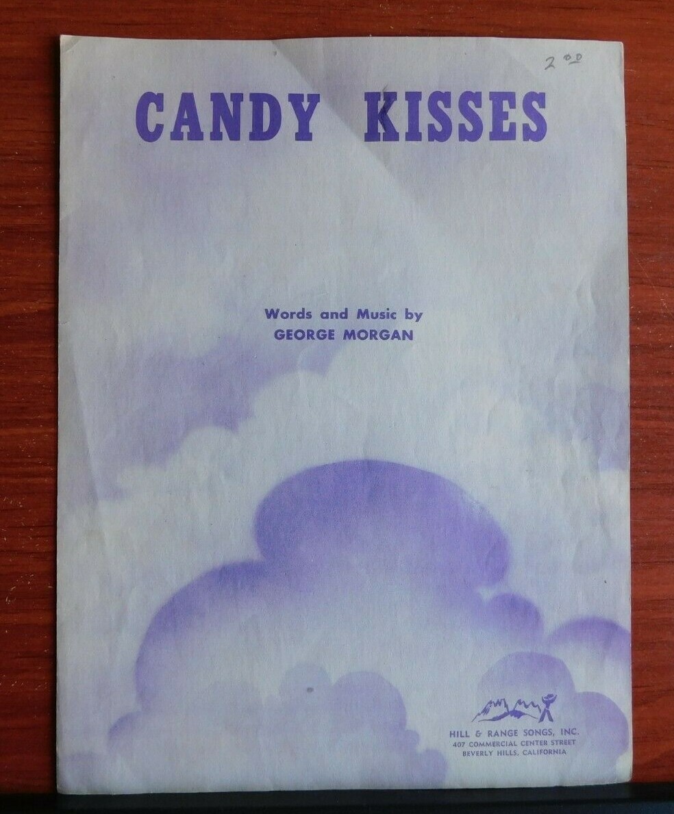Candy Kisses 1948 sheet music Piano Vocal eBay
