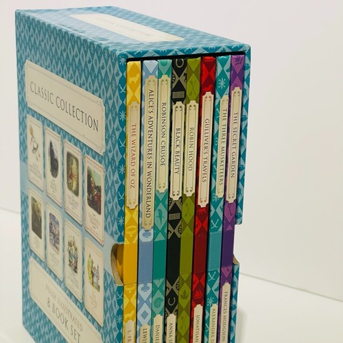 The Children's CLASSIC Collection (Boxset) 8 Illustrated StoryBooks QED - Picture 2 of 17