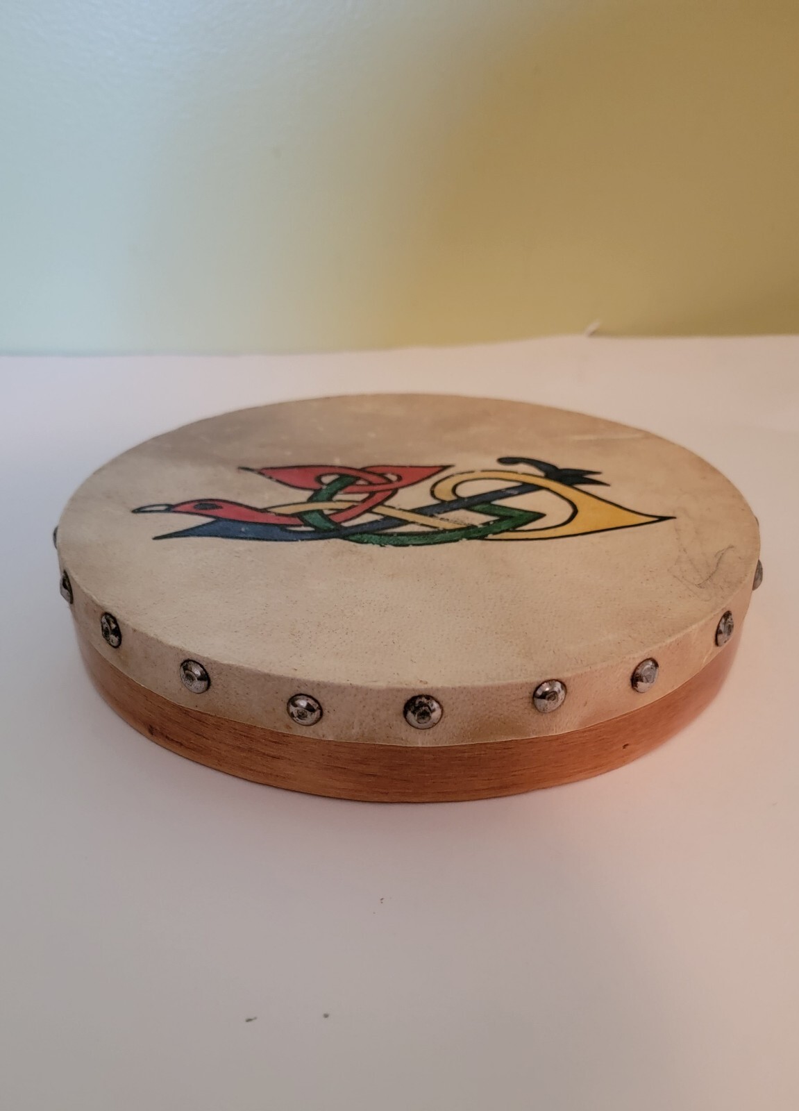 Bodhram Drum Made By Malachy Kearns (Bodhran) Hand Made And Painted In