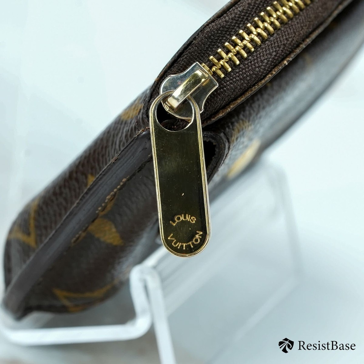 Louis Vuitton Monogram Porte Monnaie Shilling Coin Wallet