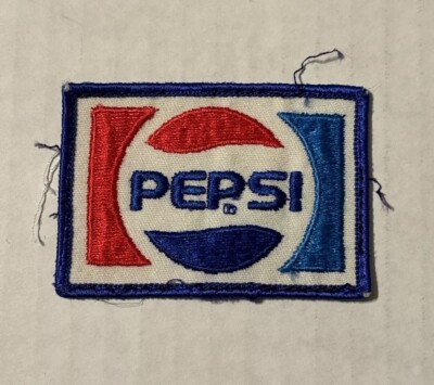 Patch Publicitaire Pepsi Vintage - Grand Format - À Coudre - Années 80/90 ?