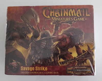 Dungeons & Dragons D&D Chainmail  - Savage Strike Combo Box - Neu OVP * 2002 Rar