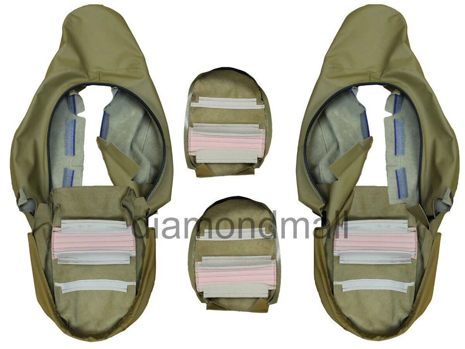 Fits Porsche Boxster 1997-2002 German Leatherette Seat Covers Replacement New — 第 3/4 张图片