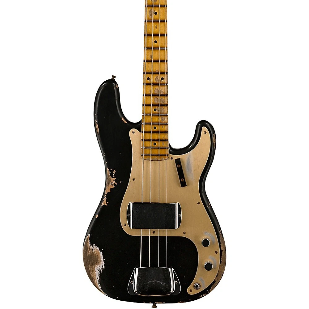 Fender Custom Shop 58 Precision Bass Heavy Relic Aged Black eBay