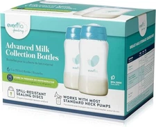 Evenflo Feeding Advanced Milk Collection Bottles